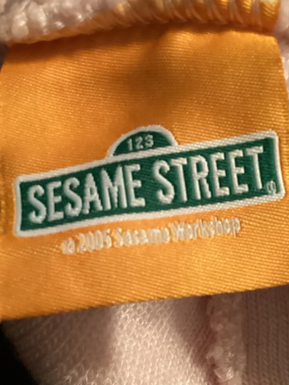 Vintage 2005 Sesame Street Elmo Red Knit Beanie Winter Hat Y2K